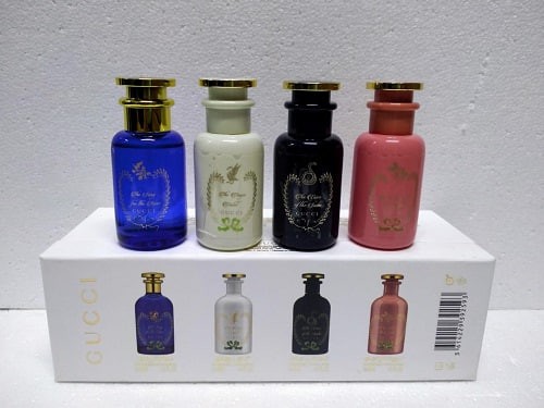 Gucci New White Limited Edition Set for Unisex Edp With 4x30ml (Spray Button)