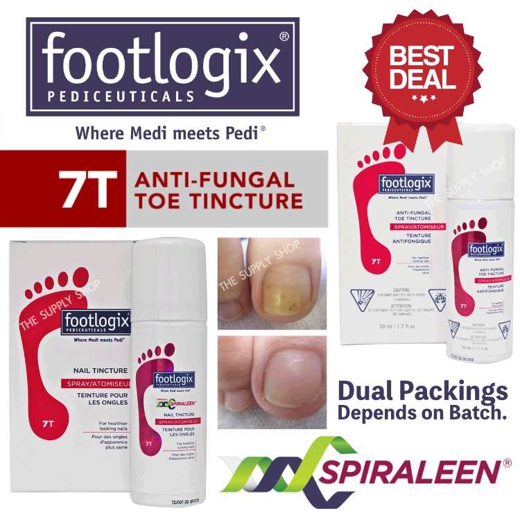 FOOTLOGIX Anti Fungal Nail Tincture 7T | ALLPRESAN Pedicare | Simon &amp; Tom Fungusless | Dr. G's Clear Nail