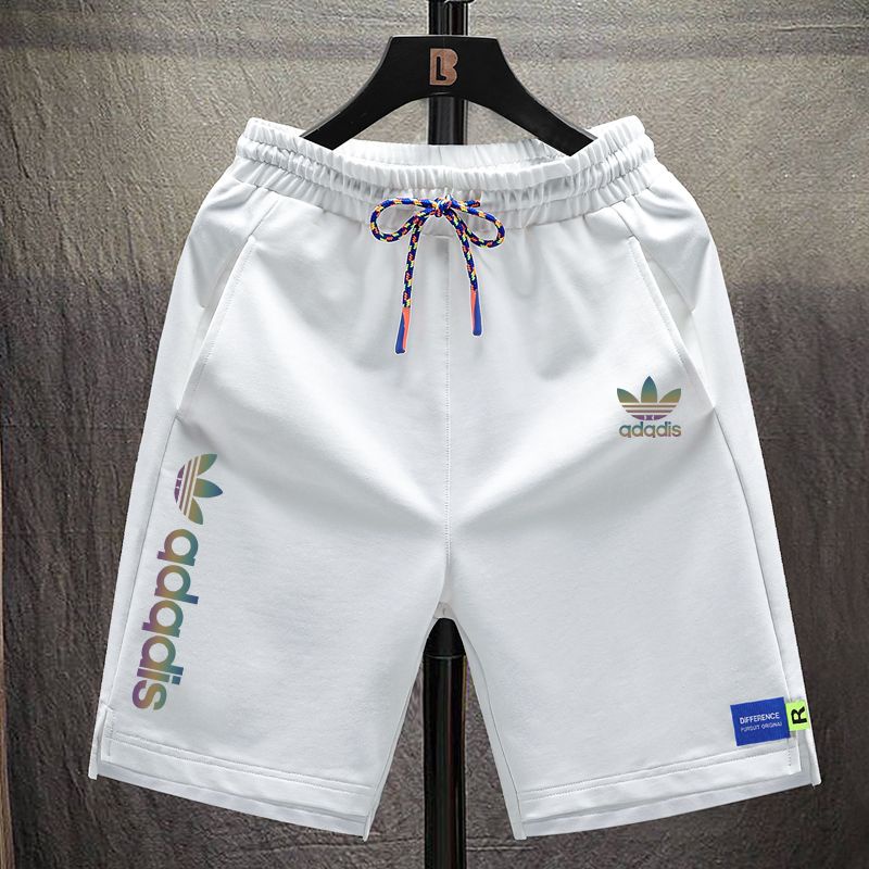 Shorts men's summer men's and women's same style cotton large size loose casual sports shorts for outer wear