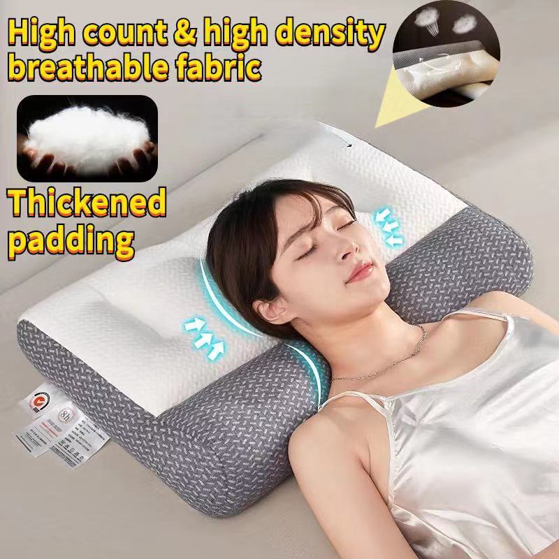 【SG Local Seller】Japanese Travel Neck Cushion Pillow Neck Pain Guard Soy Car Neck Support Memory Foam Hotel Pillow Small Pillow