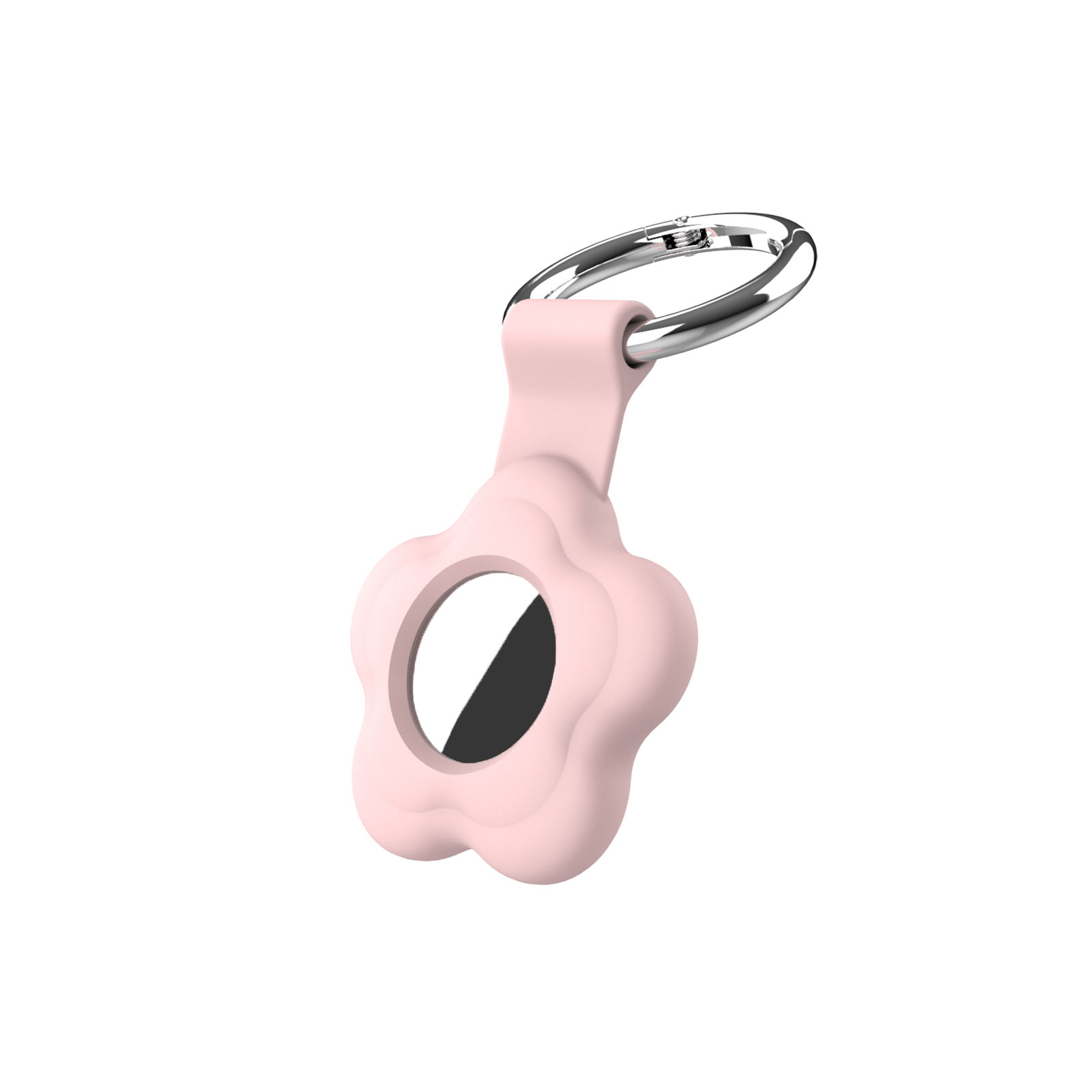 1Pc Airtag Cases,Airtag Keychain Holder For Cat Or Dog,Anti-Scratch Skin Cover&Water Resistant Silicone Protective Case For Airtag Gps Tracking With Keychain